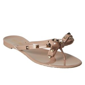 Valentino Rockstud flip flop sandals